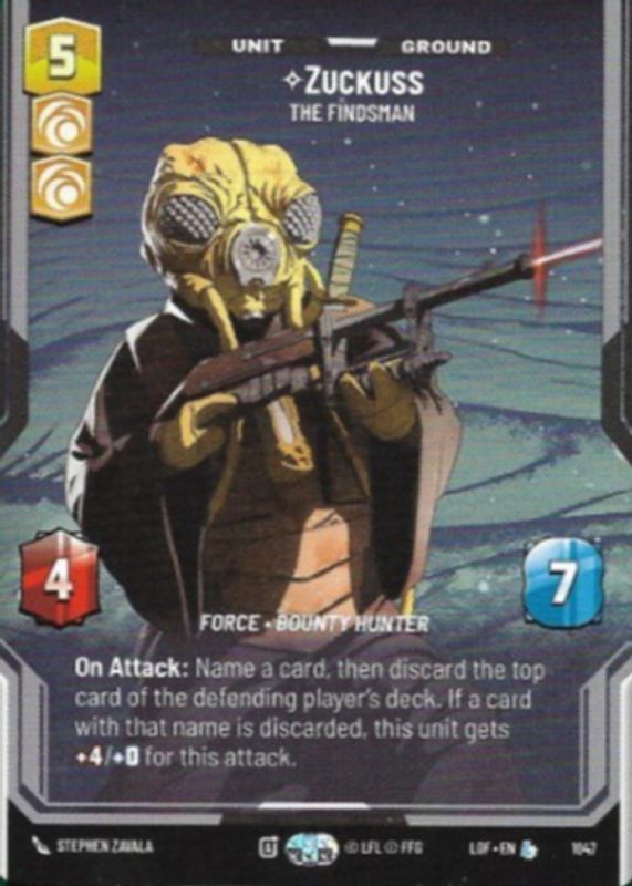 2025 Legends of the Force #1047 Prestige