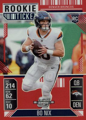 2024 Contenders Optic #62 Red /199