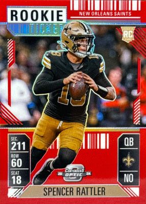 2024 Contenders Optic #95 Red /199