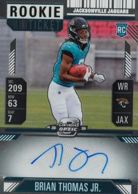 2024 Contenders Optic #103 Rookie Ticket Auto