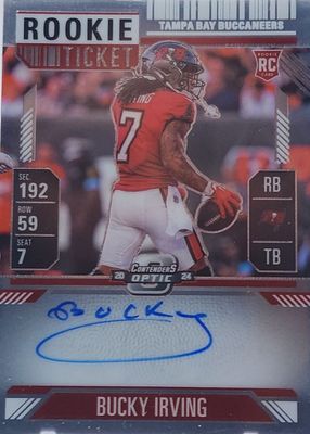 2024 Contenders Optic #122 Rookie Ticket Auto