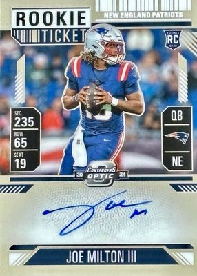 2024 Contenders Optic #106 Rookie Ticket Auto