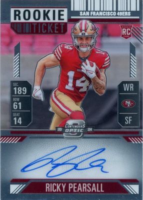 2024 Contenders Optic #109 Rookie Ticket Auto