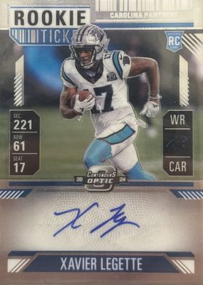 2024 Contenders Optic #107 Rookie Ticket Auto