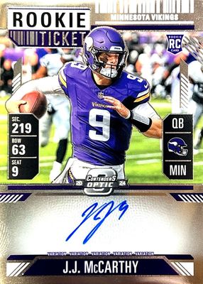 2024 Contenders Optic #101 Rookie Ticket Auto Variation