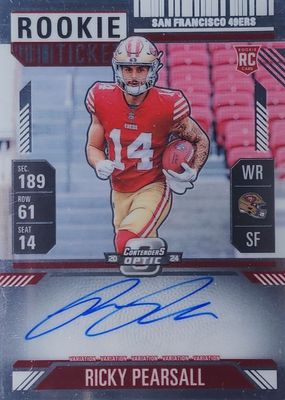 2024 Contenders Optic #109 Rookie Ticket Auto Variation