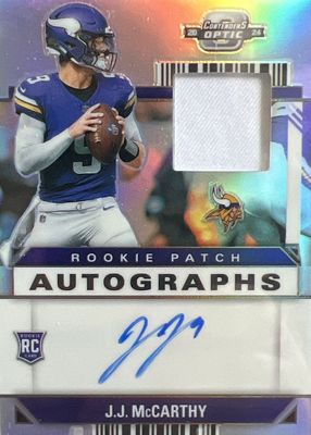 2024 Contenders Optic #RPA-JJM Rookie Patch Auto /75