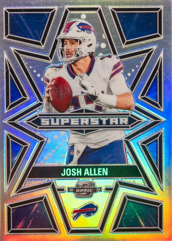 Josh Allen 2024 Contenders Optic #S-JAN Superstars /(SSP) RAW