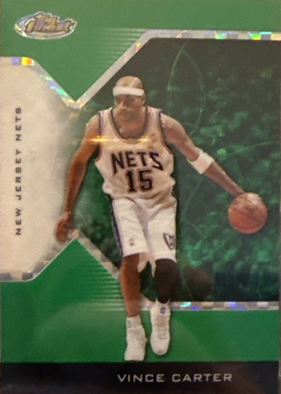 2004 Topps Finest #10 Green X-Fractor /19