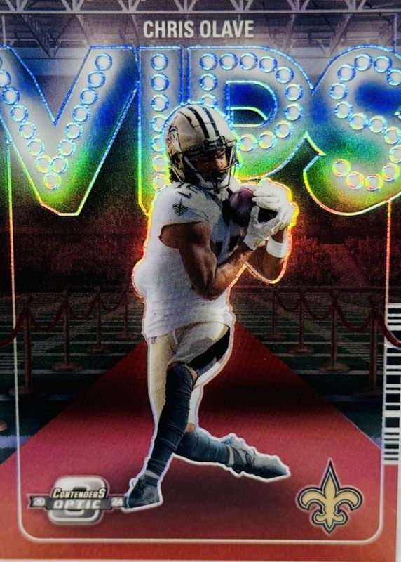 Chris Olave 2024 Contenders Optic #VIP-COE VIPs /(SSP) RAW