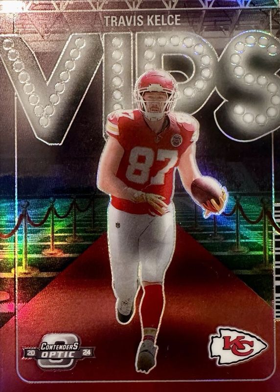 Travis Kelce 2024 Contenders Optic #VIP-TKE VIPs /(SSP) RAW