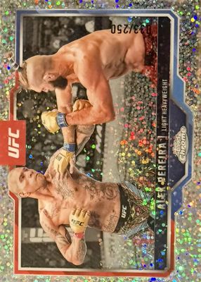 2025 Topps Chrome UFC #2 Speckle Refractor /250