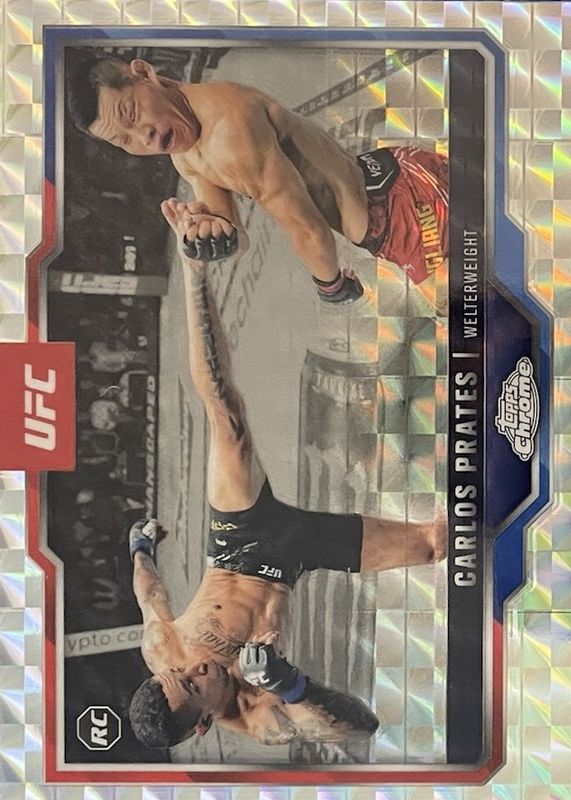 2025 Topps Chrome UFC #40 Geometric Refractor