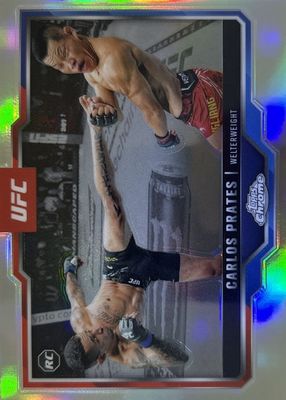 2025 Topps Chrome UFC #40 Refractor