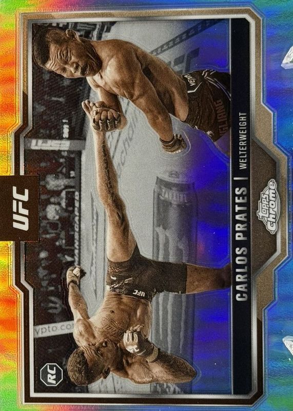 2025 Topps Chrome UFC #40 Sepia Refractor