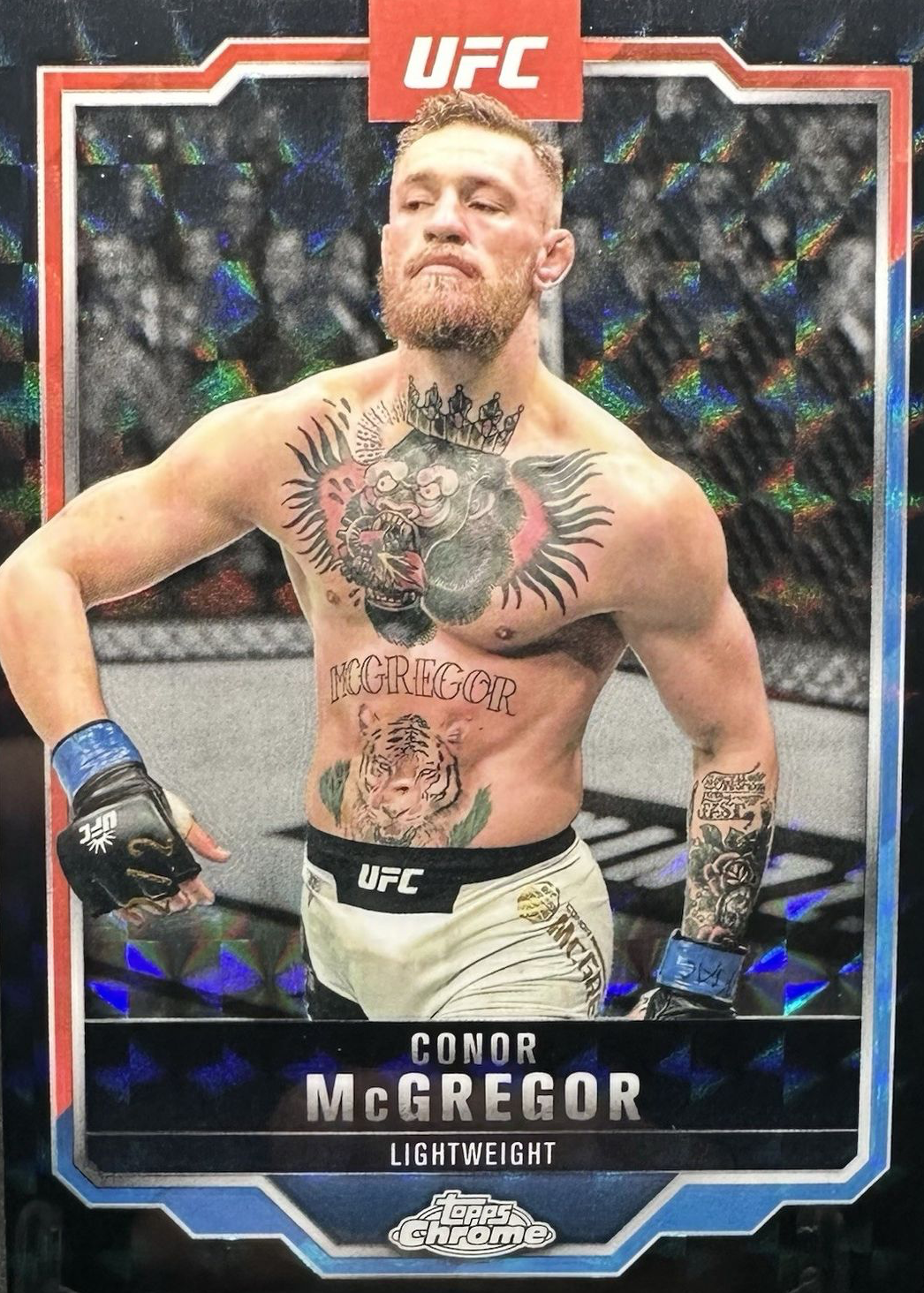 UFC カード コナー・マクレガー オート Auto9