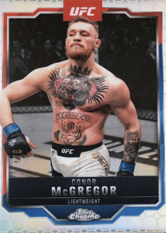 Conor McGregor 2025 Topps Chrome UFC #101 Octafractor /8 Price