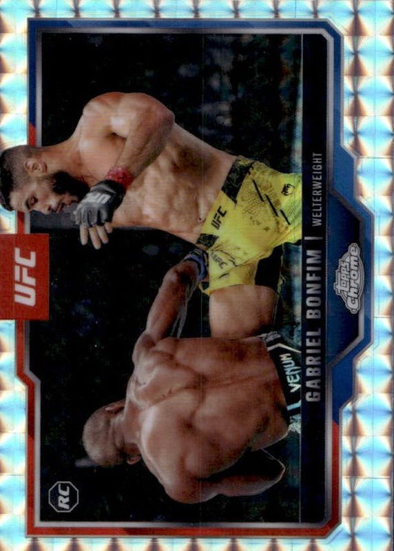 2025 Topps Chrome UFC #26 Geometric Refractor