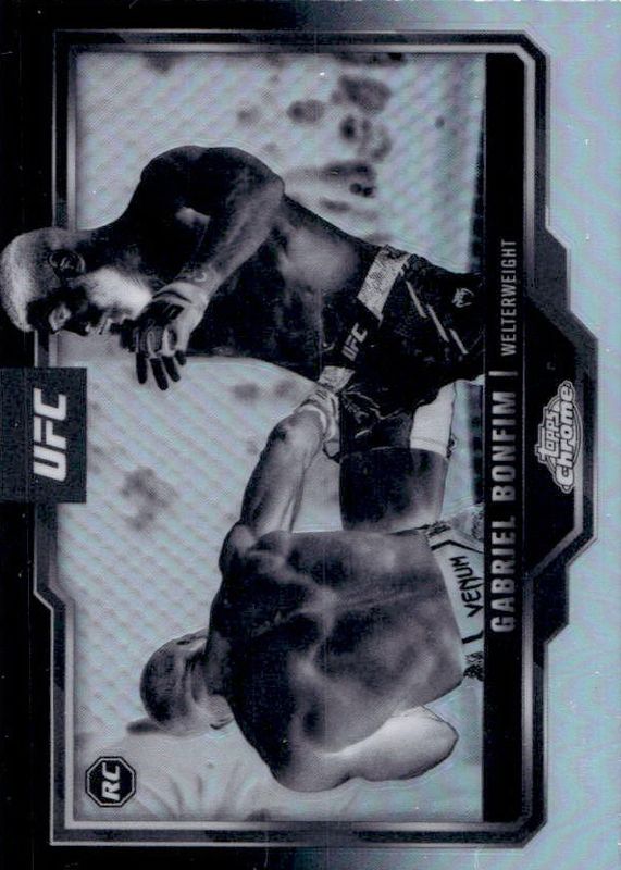 2025 Topps Chrome UFC #26 Negative Refractor