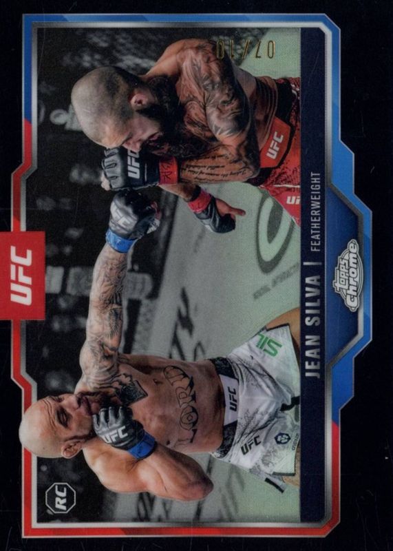 2025 Topps Chrome UFC #56 Black Refractor /10