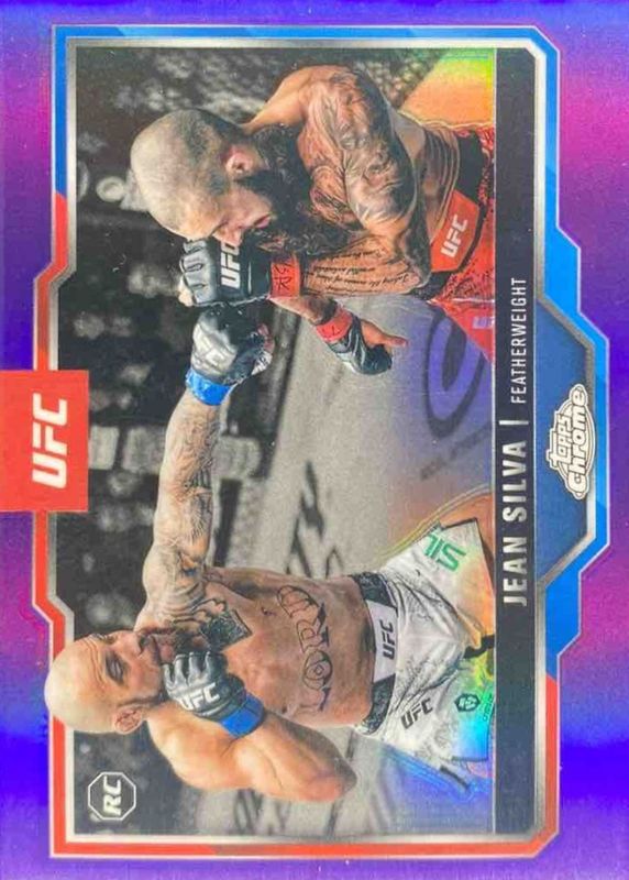 2025 Topps Chrome UFC #56 Purple Refractor