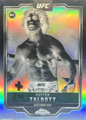 2025 Topps Chrome UFC #141 Negative Refractor