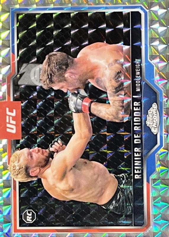 2025 Topps Chrome UFC #185 Geometric Refractor