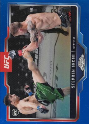 2025 Topps Chrome UFC #63 Blue Refractor /150