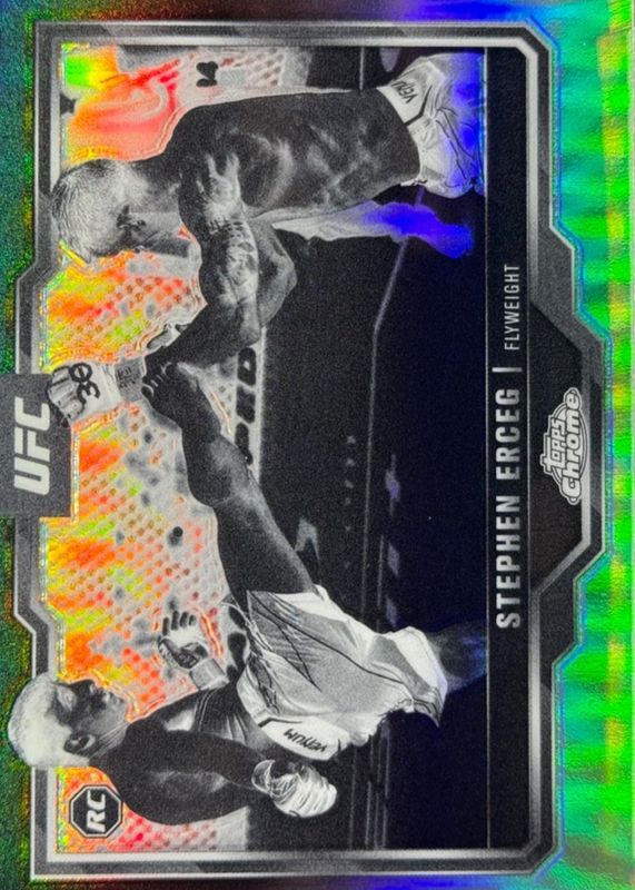 2025 Topps Chrome UFC #63 Negative Refractor