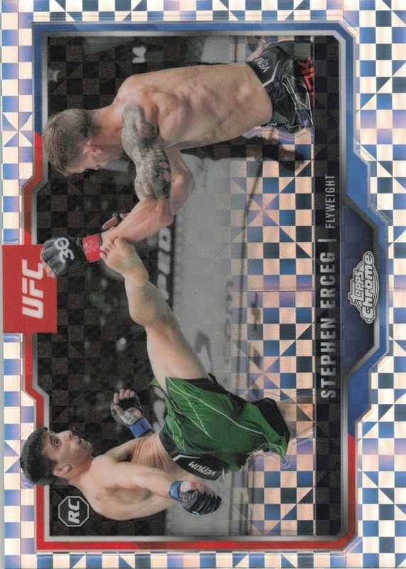 2025 Topps Chrome UFC #63 X-Fractor