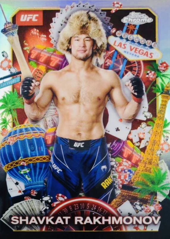 2025 Topps Chrome UFC #TNS-9 Titans /(SSP)