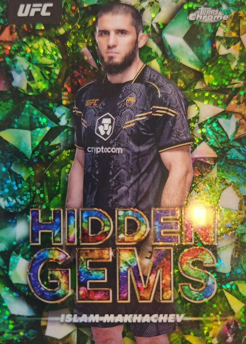 Islam Makhachev 2025 Topps Chrome UFC #HGS-4 Hidden Gems /(SSP