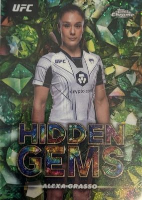 2025 Topps Chrome UFC #HGS-5 Hidden Gems /(SSP)