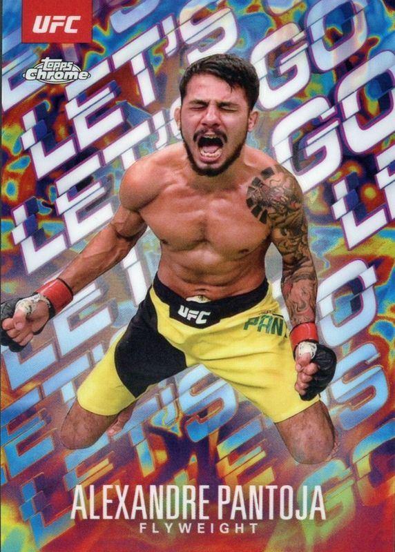 2025 Topps Chrome UFC #LGO-11 Let's Go! /(SSP)