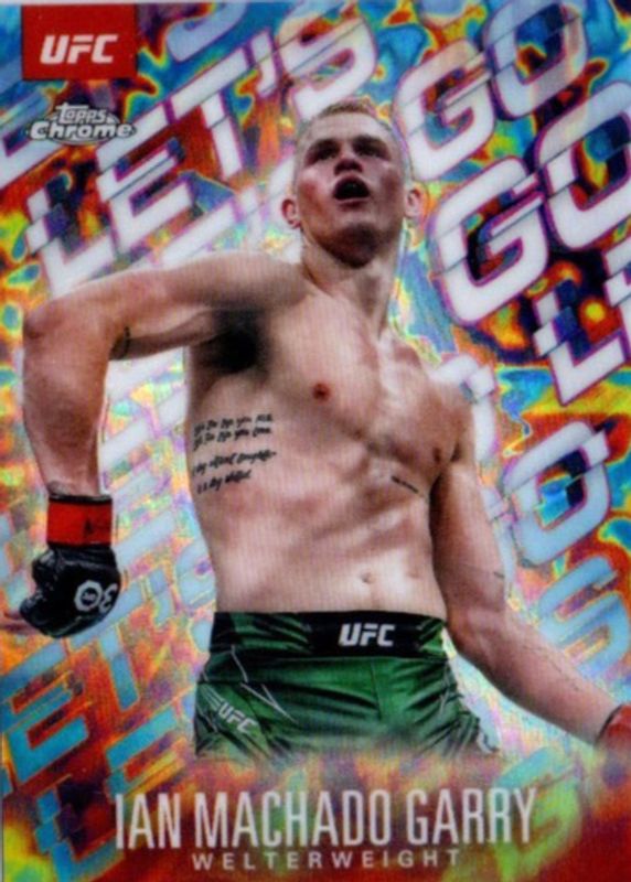 2025 Topps Chrome UFC #LGO-8 Let's Go! /(SSP)