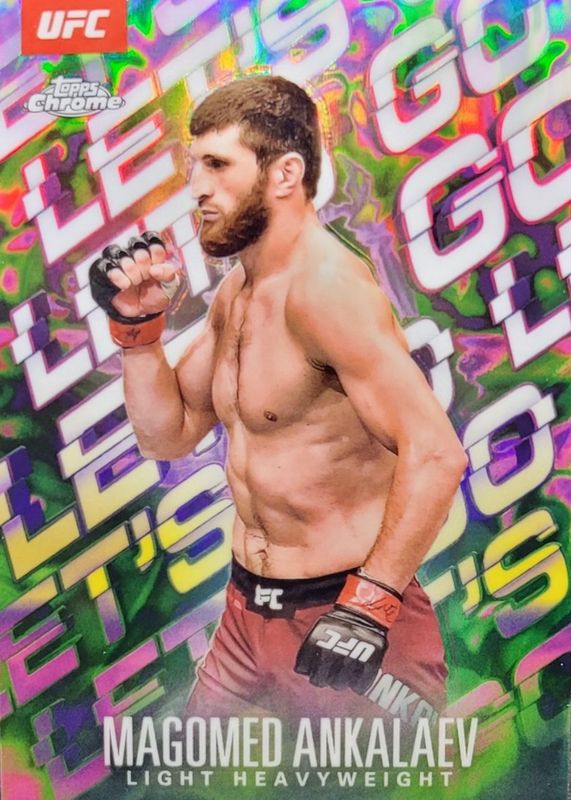 2025 Topps Chrome UFC #LGO-7 Let's Go! /(SSP)