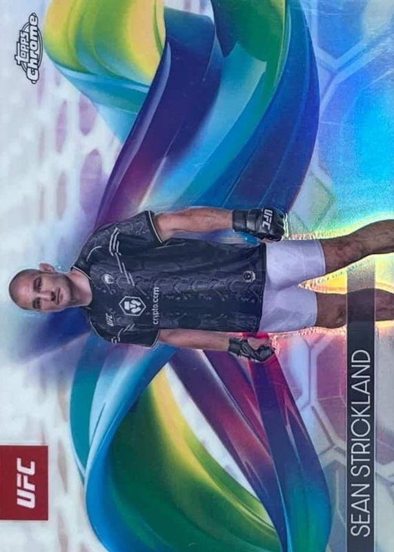 2025 Topps Chrome UFC #HEL-21 Helix /(SSP)