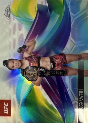 2025 Topps Chrome UFC #HEL-3 Helix /(SSP)