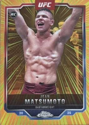 2025 Topps Chrome UFC #RRS-12 Radiating Rookies /(SSP)