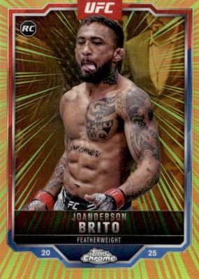 2025 Topps Chrome UFC #RRS-1 Radiating Rookies /(SSP)