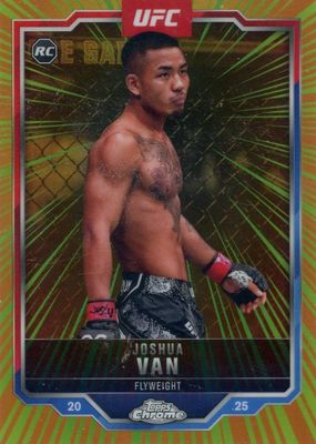 2025 Topps Chrome UFC #RRS-9 Radiating Rookies /(SSP)