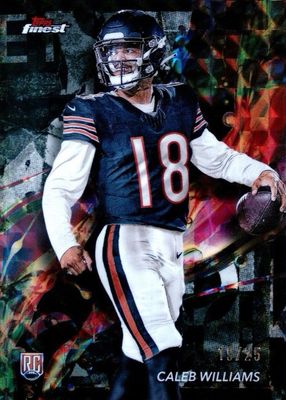2024 Topps Finest #61 Common - Black Geometric Refractor /25