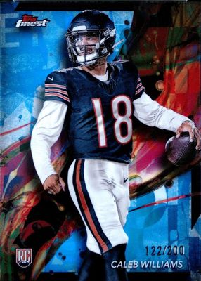 2024 Topps Finest #61 Common - Blue Refractor /200