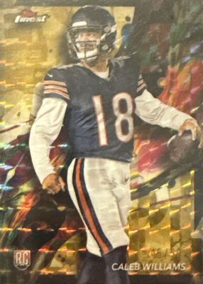 2024 Topps Finest #61 Common - Gold Geometric Refractor /50