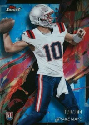 2024 Topps Finest #62 Common - Blue Refractor /200