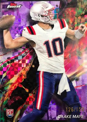 2024 Topps Finest #62 Common - Purple Checkerboard Refractor /150