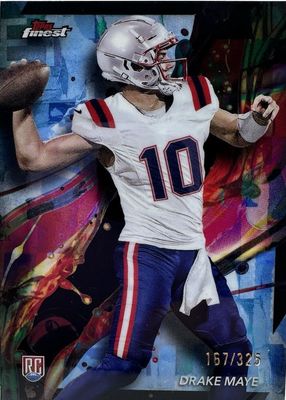 2024 Topps Finest #62 Common - Sky Blue Refractor /325