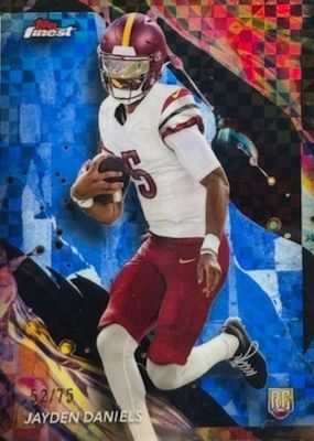 2024 Topps Finest #167 Uncommon - Blue Checkerboard Refractor /75