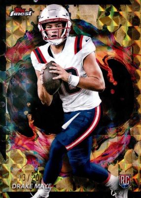 2024 Topps Finest #248 Rare - Gold Geometric Refractor /20