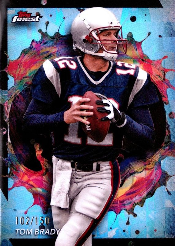 Tom Brady 2024 Topps Finest #230 Rare - Sky Blue Refractor /150 Price Guide  - Sports Card Investor